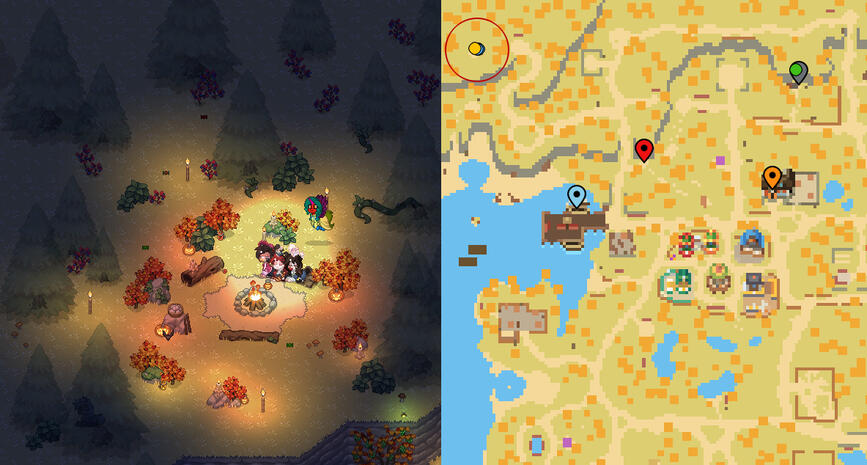 I sometimes hang out in the far top left corner of the map with friends!